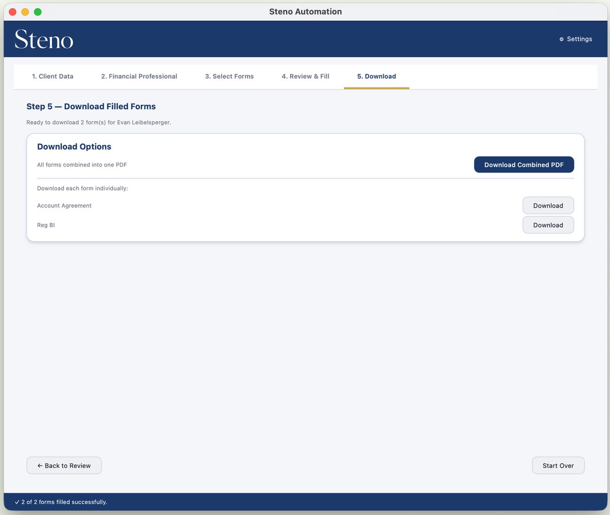 Step 5 — download